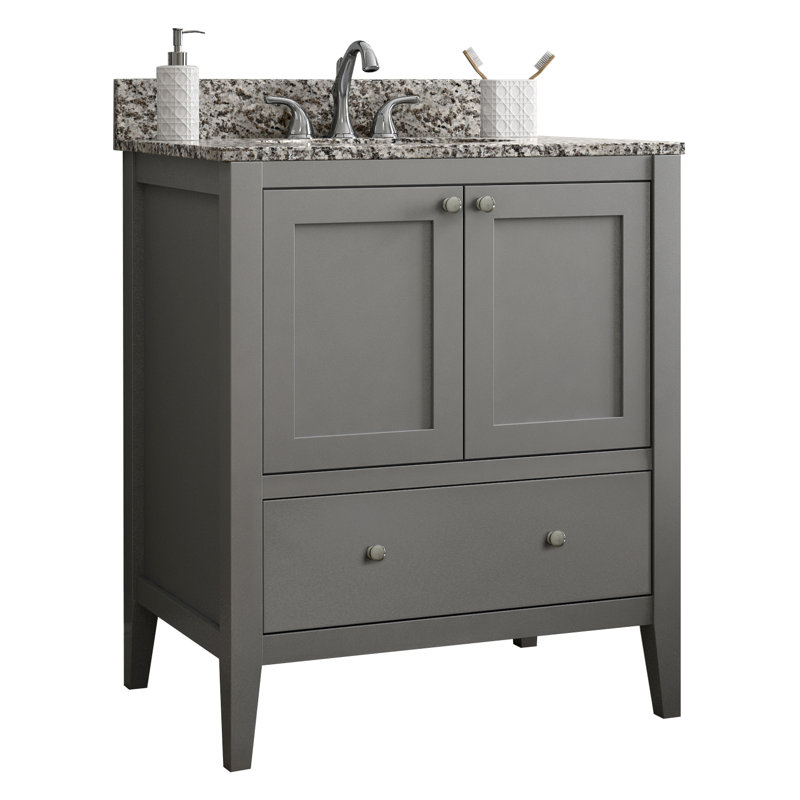 CNC Vanguard 30" Single Bathroom Vanity Base Only & Reviews